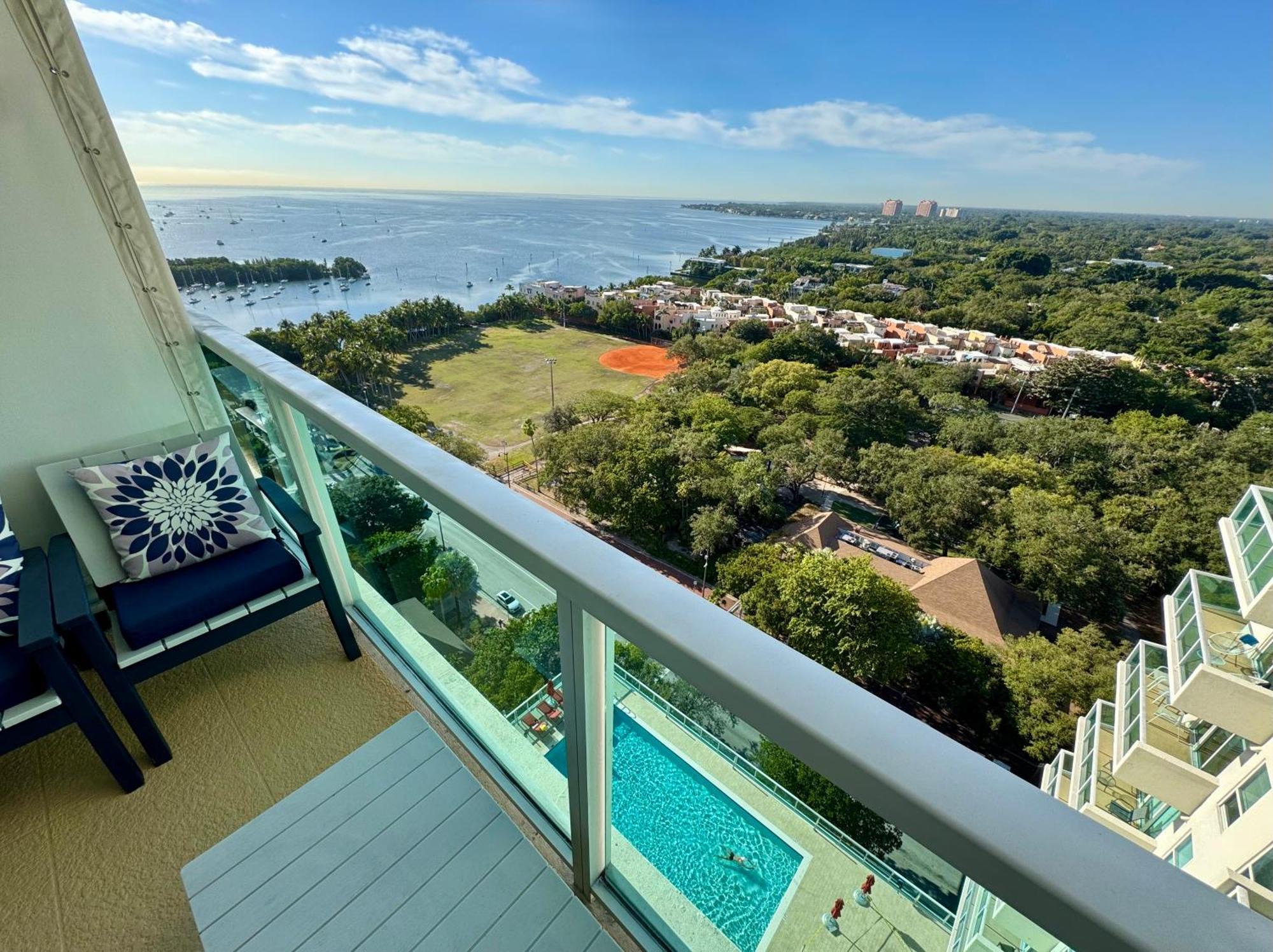 Balcony Ocean View ! Wifi - Pool - Gym - Parking Appart hôtel Miami